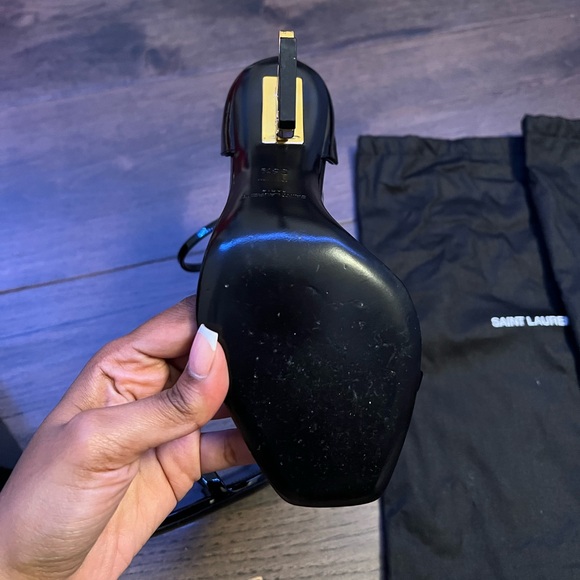 Saint Laurent Opyum Open Toe Sandal - Size 36.5 - Picture 4 of 8